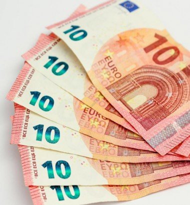 Biljetten van 10 euro