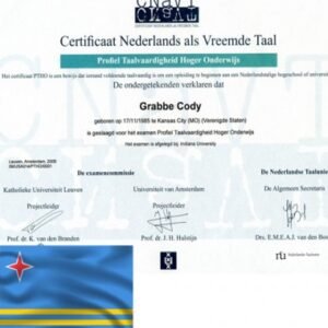 Aruba Cnavt-certificaat