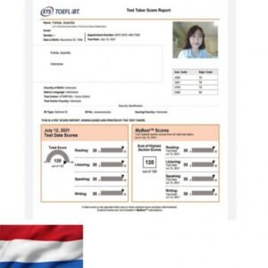 Nederland Toefl-certificaat